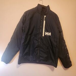 Helly Hansen Men's Blue/White Active Spring Insulator Jacket Sz M Hiking Running